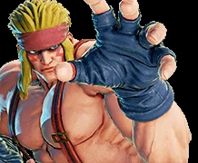 Alex Character from Street Fighter 5: Arcade Edition