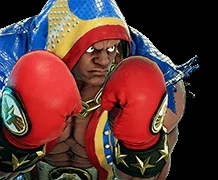 Balrog Character from Street Fighter 5: Arcade Edition