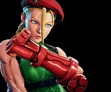 Cammy Character from Street Fighter 5: Arcade Edition