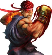 Evil Ryu Character from Ultra Street Fighter 4