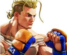 Luke Character from Street Fighter 5: Champion Edition