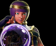 Menat Character from Street Fighter 5: Arcade Edition