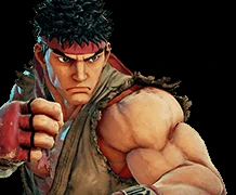 Ryu Character from Street Fighter 5: Arcade Edition